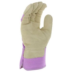 Guantes deportivos de cuero dividido Guantes DE TRABAJO protectores de manos Protección de manos de vaca 100% Guantes de aparejo de cuero de alta calidad - Product Image 4