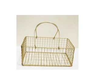 Estante de esquina de alambre de hierro blanco y negro para montaje en pared de baño, estante de Metal de drenaje, cesta colgante de malla metálica montada en la pared - Product Image 6