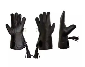 Nouveaux meilleurs gants de sécurité pour équipement de chasse à bas prix Nouvelle arrivée en cuir de qualité supérieure Gants d'entraînement à la fauconnerie à bas quantité minimale de commande - Product Image 6