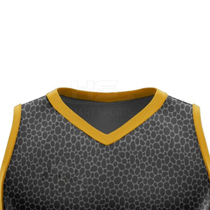 Prix de gros 2026 Maillot de basket-ball à séchage rapide, design personnalisé, dernier modèle, maillot de basket-ball vierge - Product Image 2