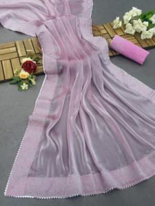 Boutique indienne Bollywood Designer Saree Exclusive Fancy Latest Premium Silk Premium Quality Saree Sari Premium Quality Latest - Product Image 2