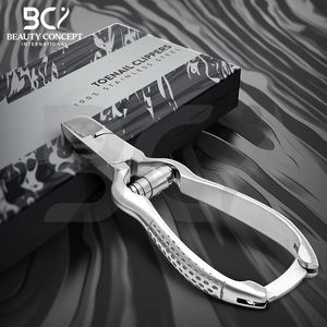 Coupe-ongles à lame incurvée robuste Pinces podologiques en acier inoxydable à haute teneur en carbone de qualité médicale pour doigts durs et épais - Product Image 2