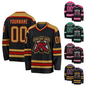 2025 Top qualité broderie personnalisé équipe maillots de Hockey sur glace maison échappée joueur Hockey sur glace maillot uniformes - Product Image 4