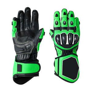 Gants d'entraînement en cuir pour moto, à doigts entiers, respirants, compatibles avec les écrans tactiles, protection des mains pour le cyclisme et le motocross - Product Image 4