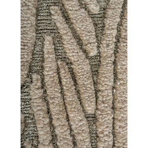 Alfombra de Lana Azalea Ivory Anudada a Mano con Patrón Floral de Seda, Diseño Clásico Nuevo para Sala de Estar y Dormitorio -Aiwz-1003 - Product Image 3