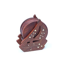 Soporte de posavasos clásico de metal de hierro con soporte de almohadillas de Mantel Precio al por mayor juego de alfombrillas y almohadillas - Product Image 1