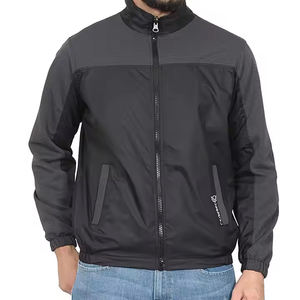 Blouson aviateur pour homme Veste légère coupe-vent confortable à fermeture éclair pour les voyages, le streetwear, l'extérieur, les sports et les vêtements de mode - Product Image 1
