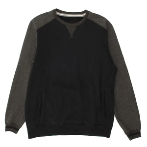 Men's Sweatshirt <b>Jumper</b> Dual Tone Colourblock Cotton Blended Casual Oversized Basics Sweatshirt - Product Image 1