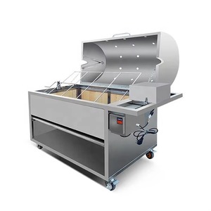 Poêle à Barbecue à charbon <span class=keywords><strong>de</strong></span> bois brésilien pour barbecue extérieur/four à <span class=keywords><strong>cochon</strong></span> <span class=keywords><strong>de</strong></span> <span class=keywords><strong>lait</strong></span> rôti sans fumée/Machine à rôtir la dinde rotative - Product Image 1