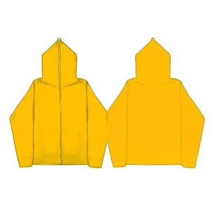 Kivotech เสื้อฮู้ดมีซิปสำหรับผู้ชาย, เสื้อฮู้ดมีซิปเต็ม Y2K 400 GSM สกรีนโลโก้พิมพ์ลายไซส์ใหญ่0% tarif - Product Image 6