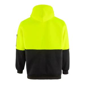 Venta al por mayor nueva alta visibilidad verano seguridad trabajo Sudadera con capucha chaqueta de seguridad de invierno - Product Image 3