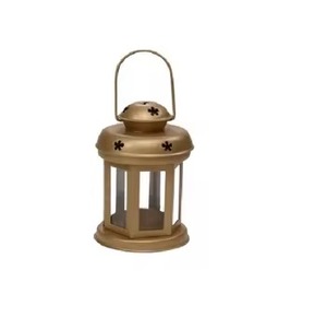 High Quality New Design Metal <b>Lantern</b> For Home Decoration For Home Hotel Table Top Decorative Usage <b>Black</b> Color <b>Lantern</b> - Product Image 2