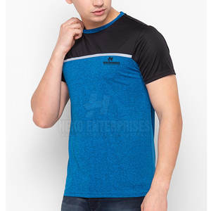 T-shirt pour hommes de couleur unie au meilleur prix Fabricant pakistanais T-shirt en coton au dernier design pour hommes - Product Image 2