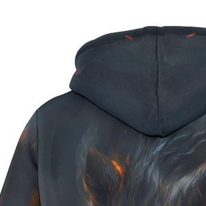 เสื้อมีฮู้ดสวมหัวแขนยาวลำลองพิมพ์ลายดิจิตอลสำหรับผู้ชายเสื้อผ้าแนวสตรีทพิมพ์ลายดิจิตอล - Product Image 5