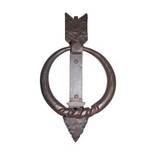 Aldaba de puerta de Metal clásico, decoración de puerta delantera de estilo antiguo, manija de anillo de alta resistencia, entrada de casa, decoración de Hardware Vintage - Product Image 2