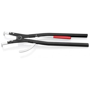 สำหรับคีมล็อควงแหวนเคลือบสีดำของ Knipex พร้อมอุปกรณ์ล็อคสำหรับวงแหวนภายนอกบนแกน - Product Image 1