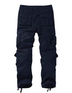Pantalon cargo léger en ripstop pour homme, en toile de coton haute qualité, pantalon de survêtement tactique, foncé, grande taille, construction, utilitaire, brodé - Product Image 4