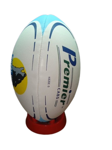 Ballon de rugby Royal Wolf toutes saisons super grip durable cousu à la main taille-5 PU caoutchouc de haute qualité pour le jeu de match - Product Image 6