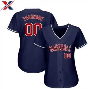 เสื้อเบสบอล100% ผ้าโพลีเอสเตอร์กันลมชุดทีมเบสบอลระบายอากาศได้ดีสีและโลโก้ออกแบบได้ตามต้องการ - Product Image 2