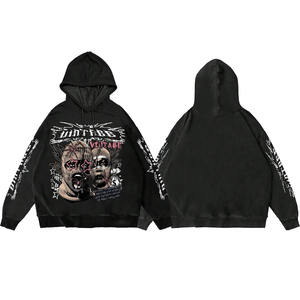 Top Online Selling Street Style Men Hoodie Wholesale Rate Men DTF Printed Hoodie Unique Style Pullover Thermal Hoodie for Men - Product Image 6