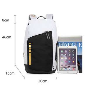 Grand sac à dos de sport unisexe imperméable pour la randonnée en plein air, antivol, avec compartiment pour chaussures, en nylon, avec port USB - Product Image 3