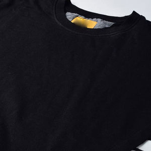 Sudadera clásica de calidad superior para hombre, ropa de calle básica, mezcla de algodón, sudadera informal de manga larga de Color sólido - Product Image 5