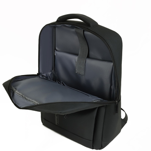 กระเป๋าเป้สะพายหลังใส่โน้ตบุ๊คสำหรับผู้ชาย สไตล์ลำลองเรียบง่าย สีพื้น  โลโก้สั่งทำได้ เหมาะสำหรับใช้ในชีวิตประจำวัน ทำงานออฟฟิศ  ขายในราคาถูก - Product Image 5