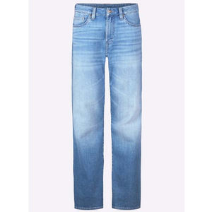 Pantalones Vaqueros Casuales de Corte Recto, Suaves, Transpirables, Ecológicos, Resistentes al Viento, de Algodón, con Corte Moderno y Relajado, para Uso Diario, Ropa Urbana - Product Image 6