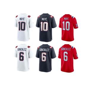 Maillot de football américain Pro Day 2025, nouveau, surpiqué, respirant, en maille de polyester, manches courtes, imprimé, uniforme - Product Image 6