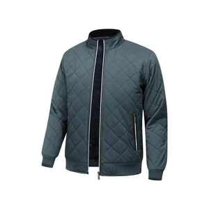 Venta al por mayor de los hombres por encargo chaquetas cortavientos estilo cortavientos con decoración de logotipo nuevo diseño de moda chaqueta de Bombardero - Product Image 4