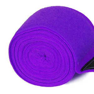 Premium Purple <b>Elastic</b> Hand Wraps with Hook and Loop Closure Professional Wrist Support <b>Bandages</b> for Athletic Training - Product Image 5