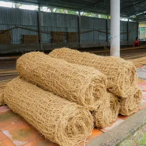 Hot Selling Agriculture Grade 100% Organic Twisted Coconut Coir Fiber Ropes Coco Fibre