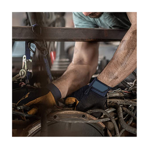 Gants de sécurité industrielle d'examen Gants en latex de travail de haute qualité à usage multiple bleu ciel Gants en PVC - Product Image 5