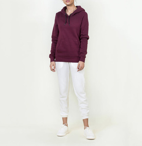 Vente en gros de haute qualité 100% coton confort col haut broderie dessin animé Vintage col rond sweat à capuche pour femme - Product Image 1