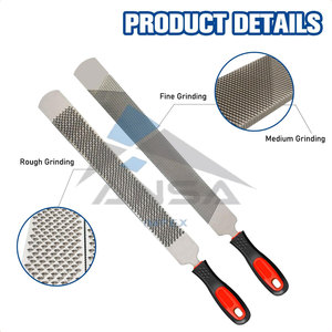 Lima de herradura para pezuña de 18 pulgadas, herramienta de herrador, Lima de pezuña de acero al carbono resistente para recortar, dar forma, caballo, vaca, cabra, burro - Product Image 3