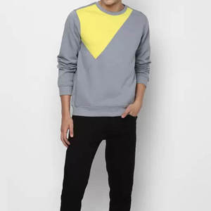 Top Qualité Couleur Différente Solide Sweat Shirt pour Hommes Tendance produit Street Wear couleur unie À Manches Longues Sweat Shirts - Product Image 5