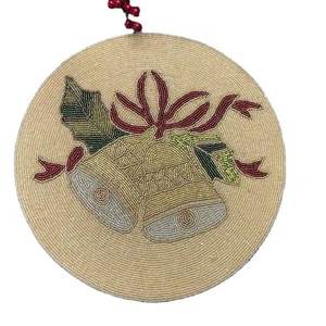 Sous-verre perlé de nouveau design pour la décoration intérieure fête et mariage nouveau design de haute qualité ardoise et tapis de verre utilisation dans la cuisine - Product Image 6