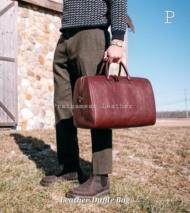 Bolsa de lona de cuero más vendida, segura, espaciosa, precio al por mayor, negocio clásico hecho a mano, tendencias de descuento a granel directo de fábrica - Product Image 2