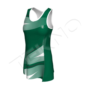 OEM/ODM Breathable Lightweight <b>Netball</b> Uniform Dress Set UK/AU Size - Product Image 3