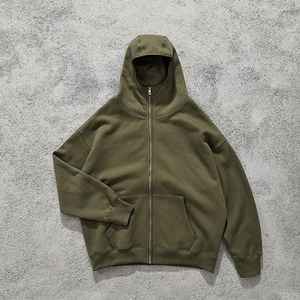 New Style Unisex Oversized Custom Ninja Fleece Pullover <b>Face</b> Masked Hoodies for Men <b>Make</b> Your Own Logo and Design - Product Image 6