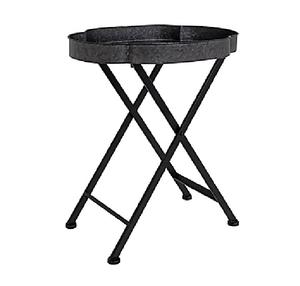 Table galvanisée Design de luxe Table d'appoint en métal pour le salon Table d'appoint galvanisée décorative pour la maison Design moderne - Product Image 2