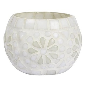 Hot Sale Crafted Mosaic Glass Candle Holder Handmade Tealight Candle <b>Stand</b> for Home Hotel Restaurant & Wedding Decor - Product Image 1
