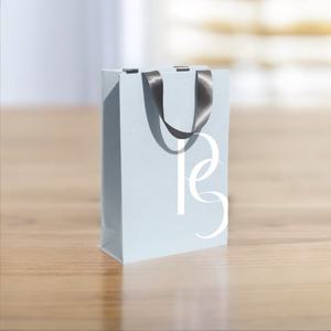 Bolsas de compras de papel de regalo reciclables con marca personalizada para uso promocional - Product Image 6