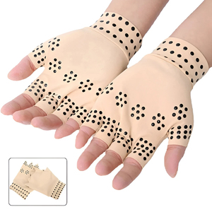 Gants de compression sans doigts magnétiques anti-arthrite pour la thérapie de la santé, pour les mains atteintes de rhumatisme, le cyclisme, le sport, la course à pied en plein air - Product Image 2