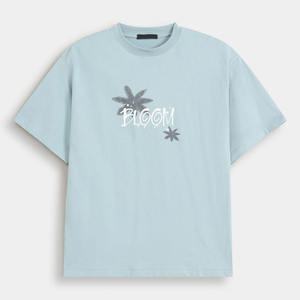 T-Shirt 100% Coton Summer Wear Unisexe O-Neck Nouveau Design Casual Wear T-shirts en gros - Product Image 1