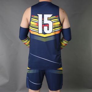Uniformes de basket-ball personnalisés de haute qualité vêtements de sport respirants pour hommes femmes jeunes ensemble imprimé en gros populaire - Product Image 3