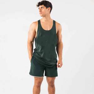 2025 pantalones cortos deportivos al por mayor para hombre, pantalones cortos de verano de lana de algodón de secado rápido para gimnasio, correr, playa, pantalones cortos de entrenamiento para hombre antiarrugas - Product Image 2