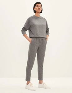 Ensemble de survêtement d'hiver en polaire rose pour homme, avec logo personnalisé, sweat à capuche et pantalon de jogging, tenue décontractée deux pièces, 100% coton - Product Image 3