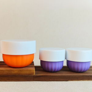 ขวดครีมบำรุงผมขวดขี้ผึ้งเครื่องสำอางฝาเกลียวสีขาวขนาด30มล.-500มล. - Product Image 4