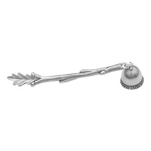 Premium Decorative Silver-Coated Brass <b>Candle</b> Snuffer for Home & Hotel Easter Occasion Snuffing - Product Image 1